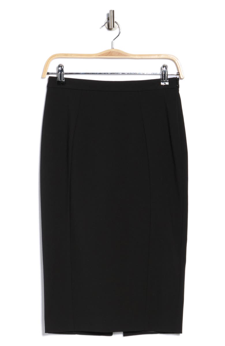 BOSS Vukevana Pencil Skirt, Alternate, color, Black