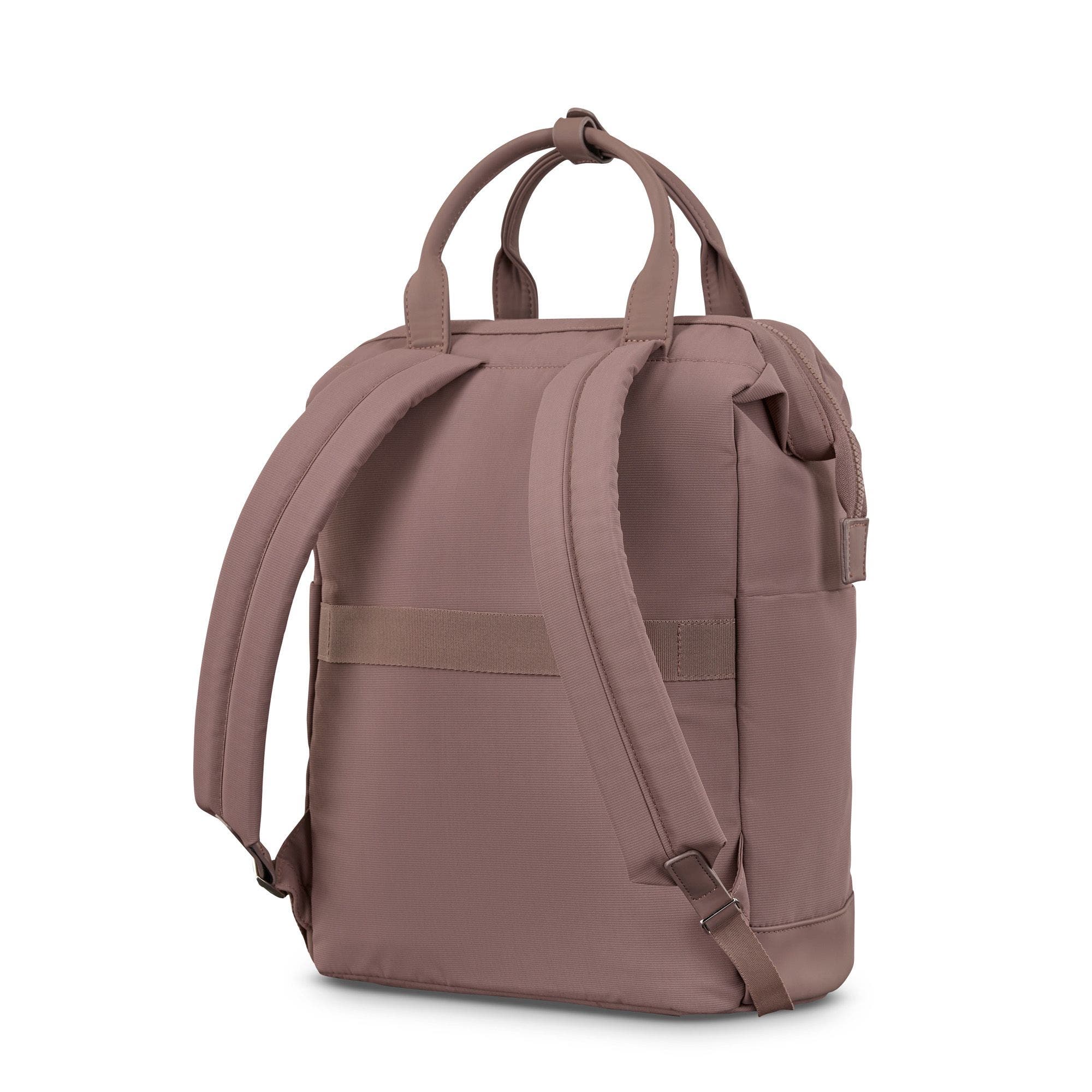 Better Than Basic 16" Convertible Backpack, Alternate, color, Chocolate Mauve