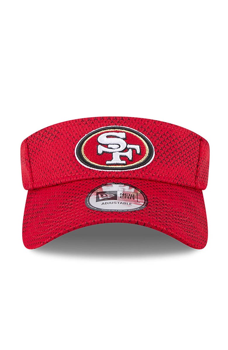 New Era Men's New Era Scarlet San Francisco 49ers 2024 Sideline Visor, Alternate, color, Scarlet
