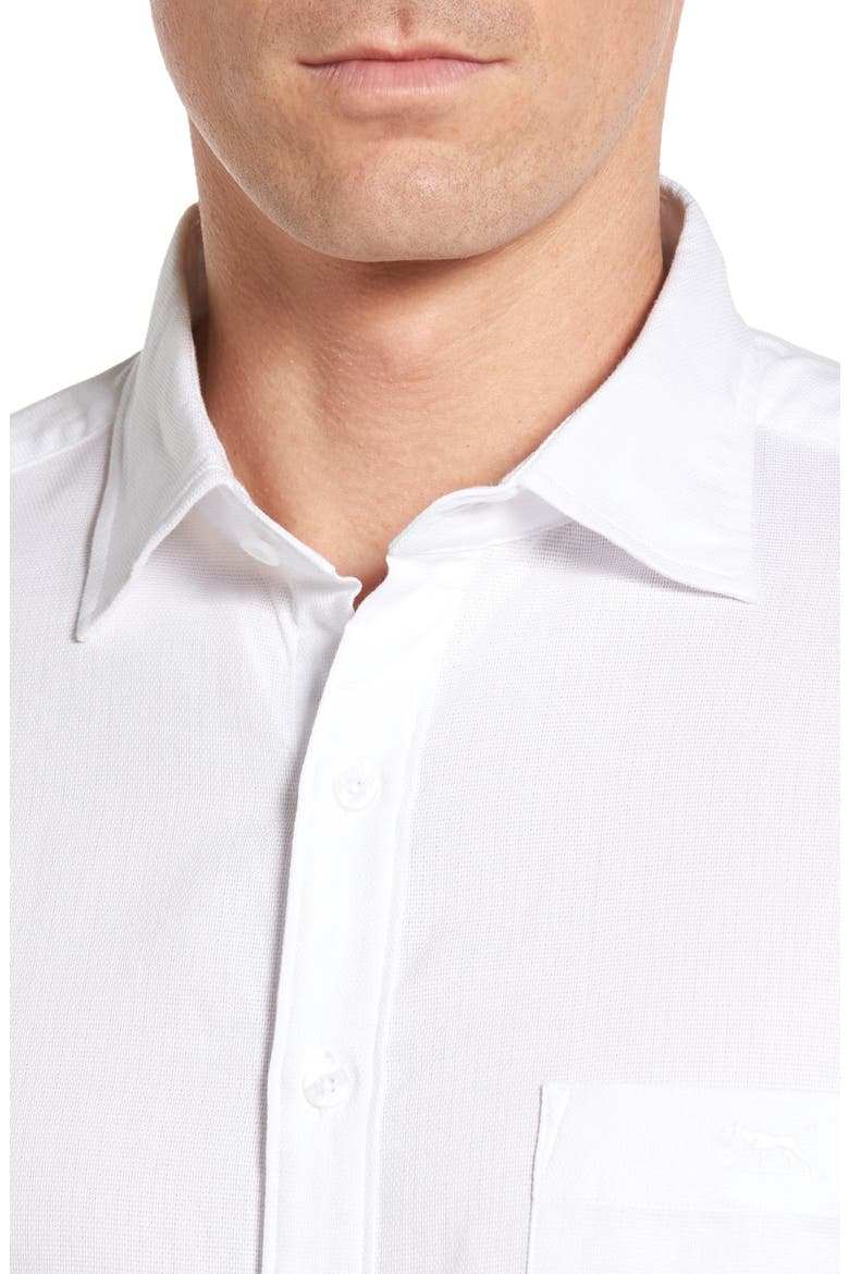 Campbell Island Sport Shirt, Alternate, color, SNOW
