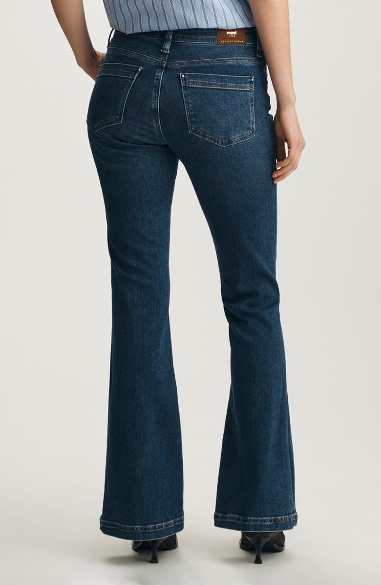 Mavi Jeans Sydney Mid Rise Flare Jeans, Alternate, color, 