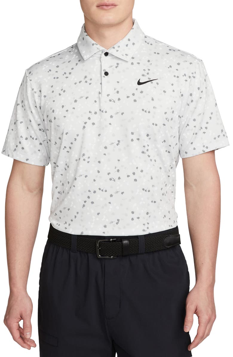 Nike Golf Dri-FIT Tour Floral Performance Golf Polo, Main, color, 