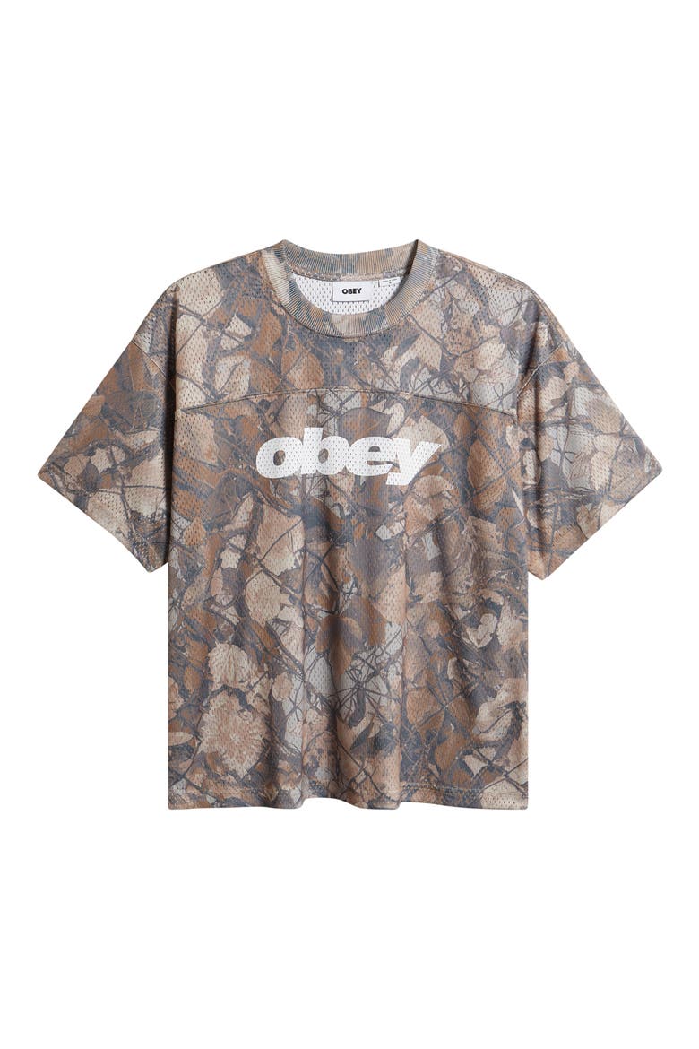 Logo Camouflage Practice Jersey, Alternate, color, FENCE CAMO