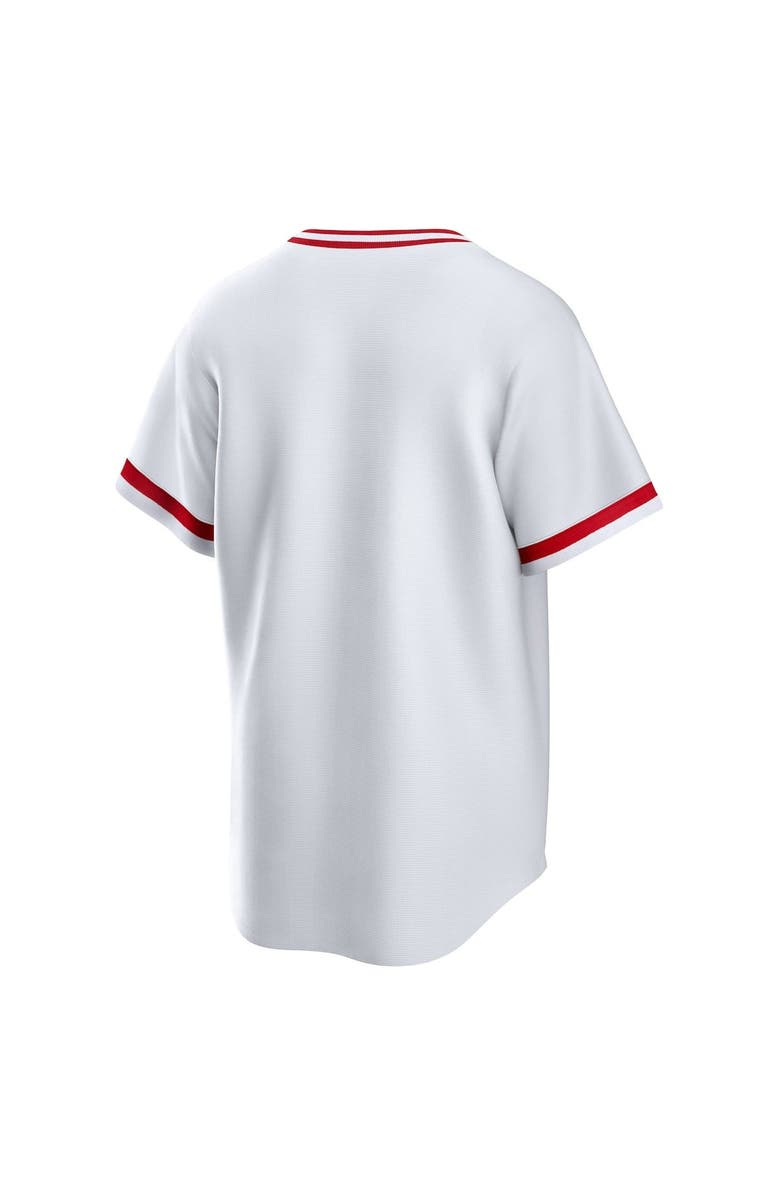 Nike Men's Nike White Cincinnati Reds Home Cooperstown Collection Team Jersey, Alternate, color, White