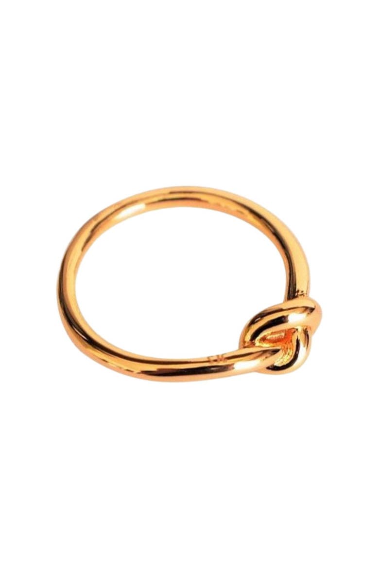 Love Knot Ring Commitment Ring, Alternate, color, Gold