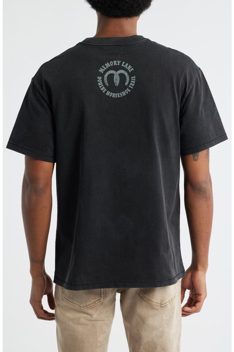 Running Wolves Crystal Embellished Graphic T-Shirt, Alternate, color, VINTAGE BLACK