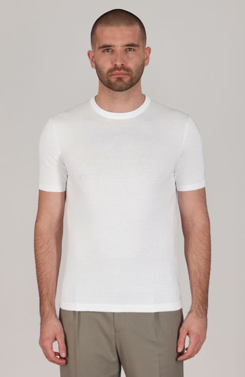100% Ultra Fine Cotton Knitted T-shirt