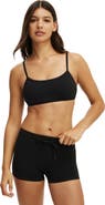 COTTON ON BODY Women's Active Ultra Soft Double Strap Back Crop