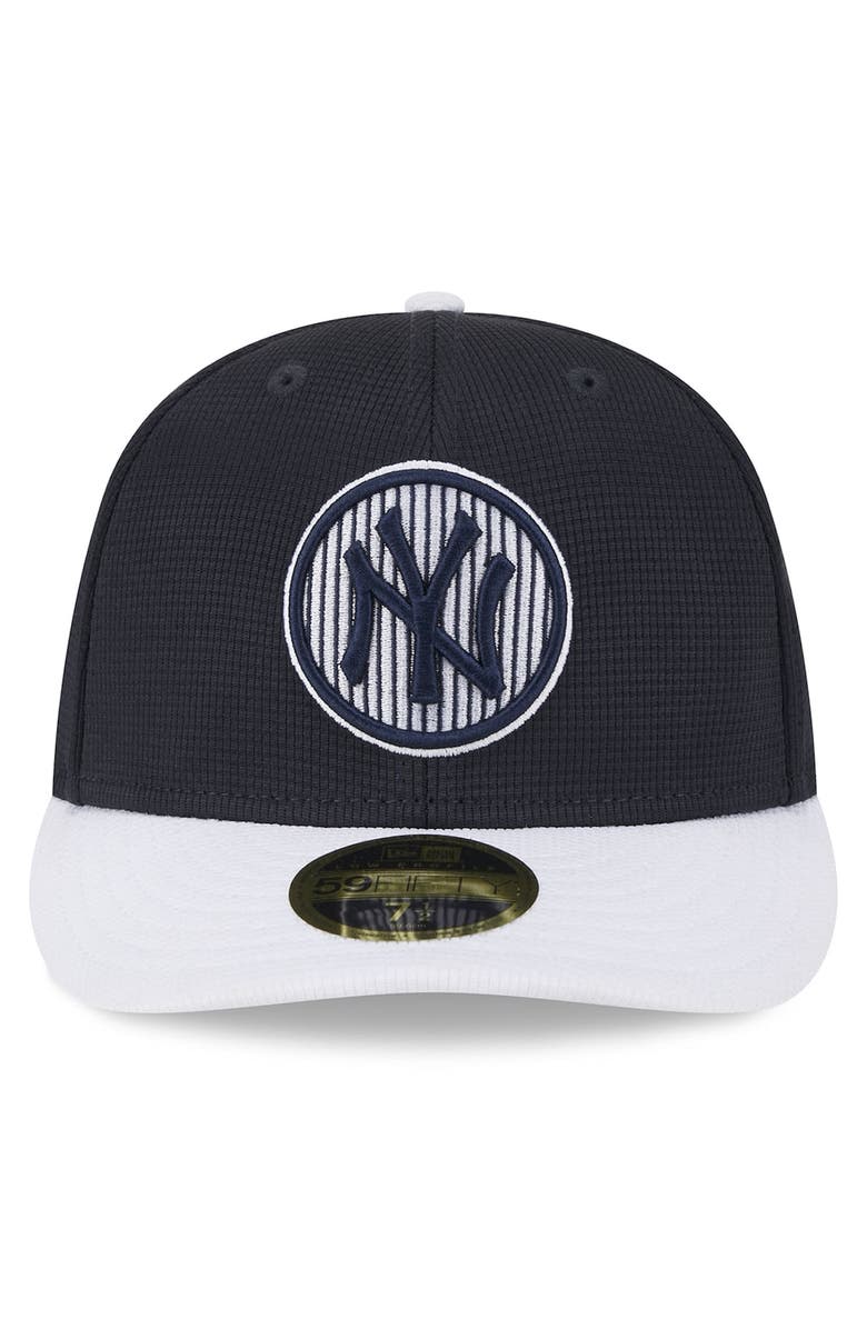 New Era Men's New Era Navy New York Yankees 2024 Batting Practice Low Profile 59FIFTY Fitted Hat, Alternate, color, Navy