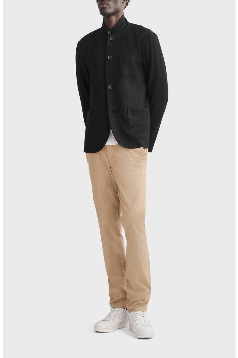 Prospect Japanese Wool Cardigan, Alternate, color, BLK