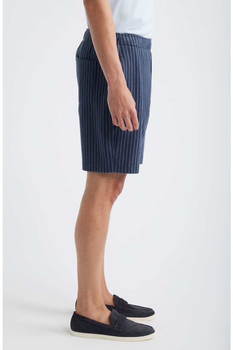 Terra Stripe Shorts, Alternate, color, COASTAL/ VENICE BLUE