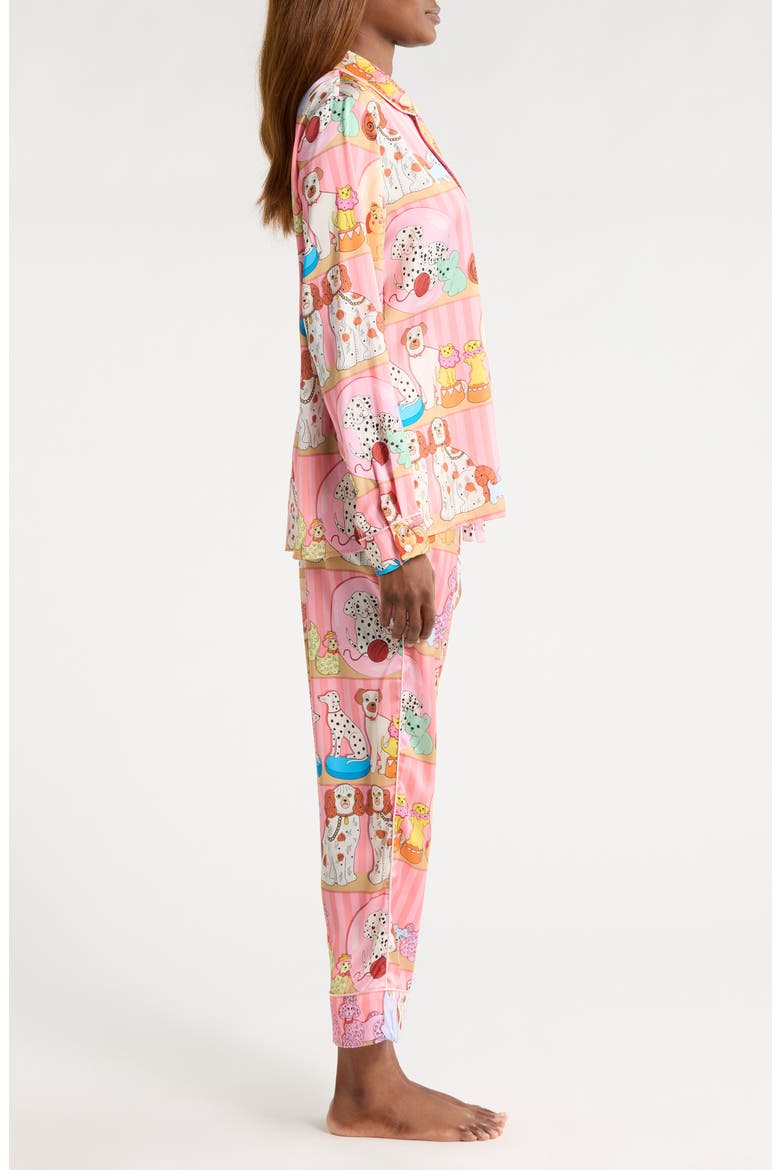 Dog Collector Pajamas, Alternate, color, PINK