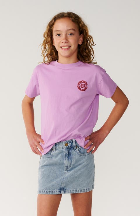 Kids' Surf Puff Logo T-Shirt