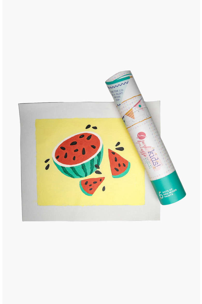 Watermelon Paint by Numbers Kit, Main, color, Multicolor