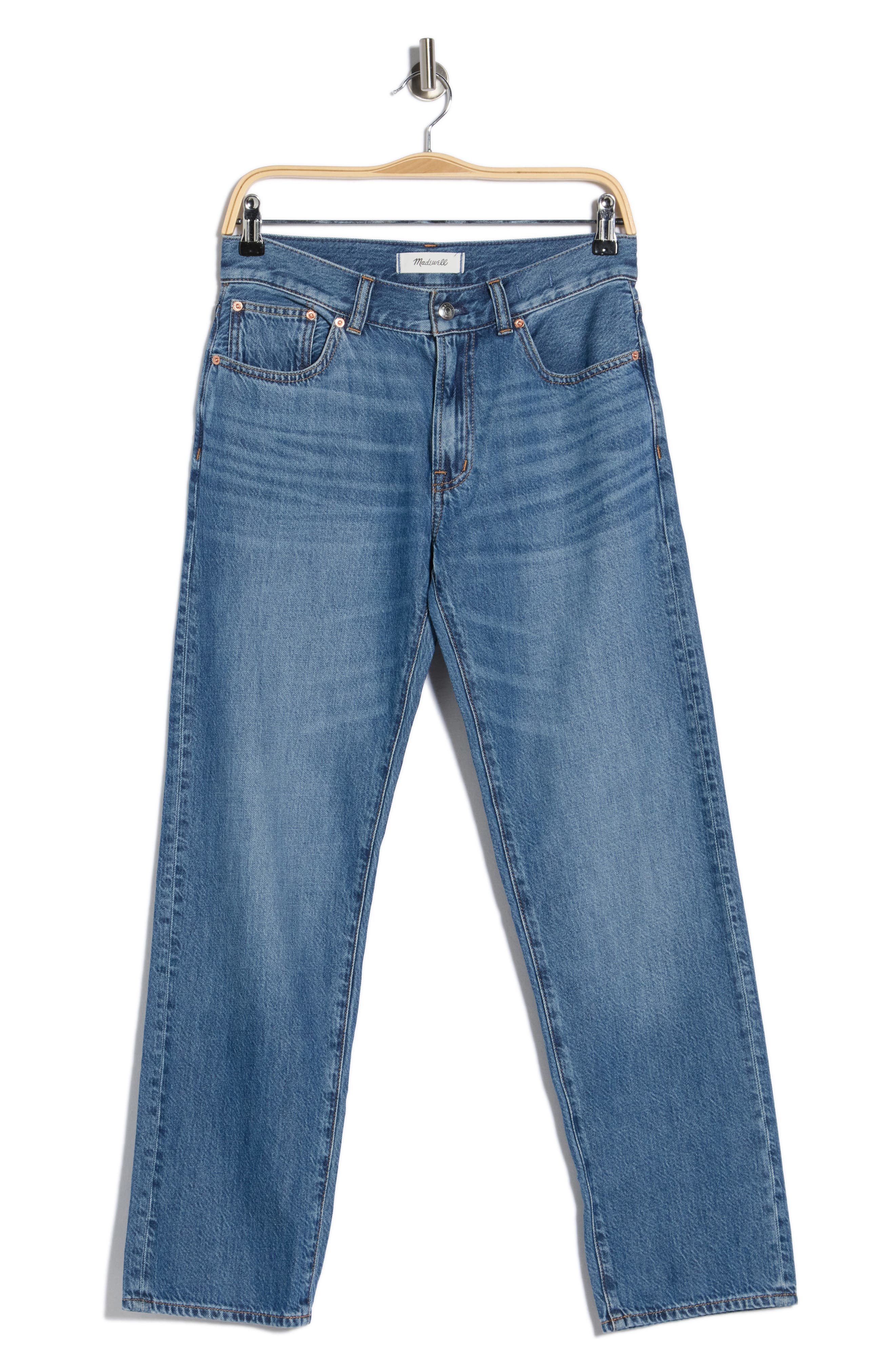 Madewell The Dean Easy Straight Leg Jeans