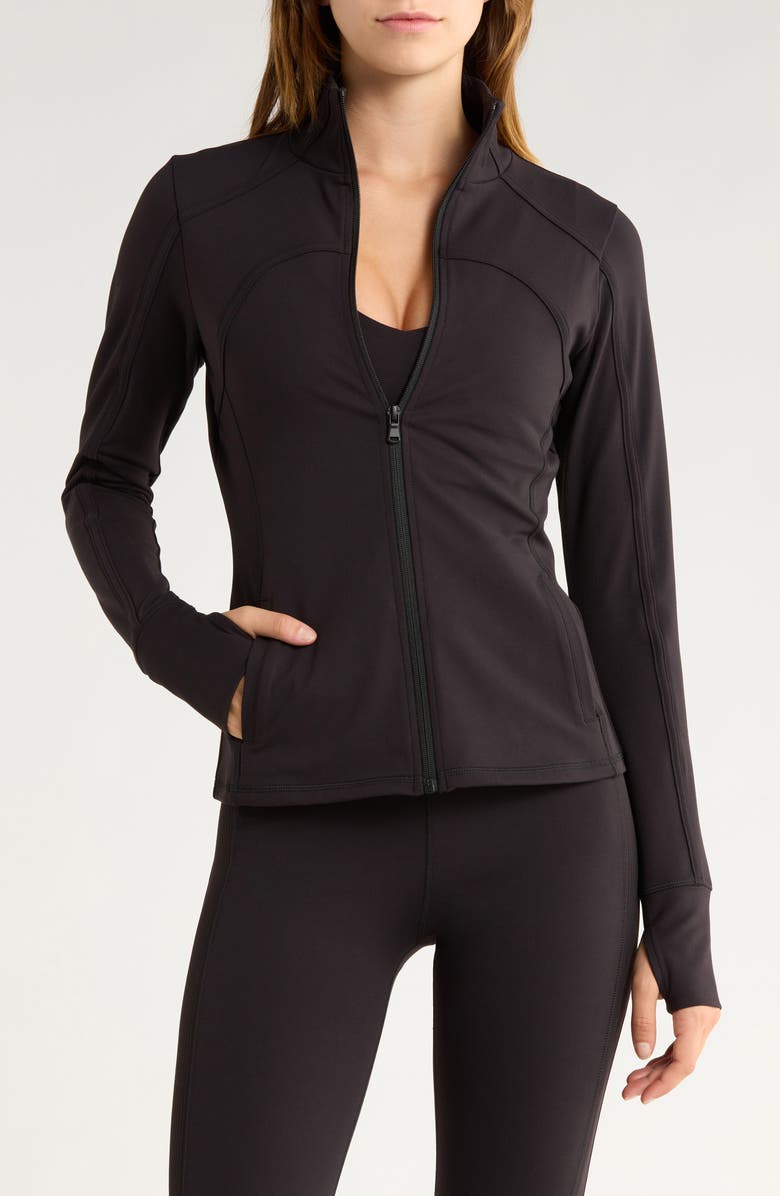X by Gottex Line Active Jacket, Main, color, Black