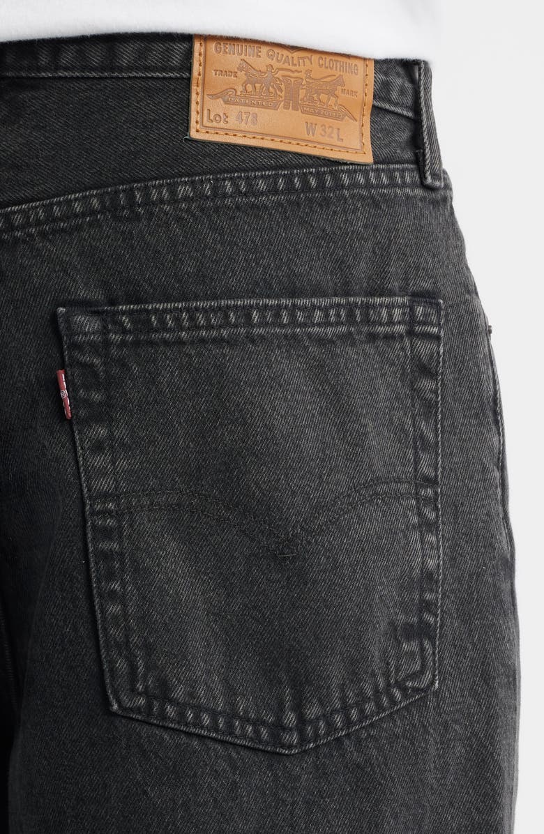 Levi's<sup>®</sup> 478<sup>™</sup> Raw Hem Baggy Capri Jeans, Alternate, color, 