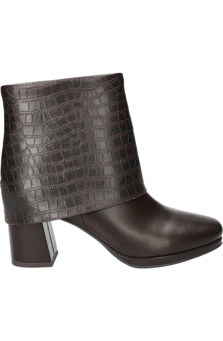 EASY STREET Sutton Bootie, Alternate, color, Brown-Croco