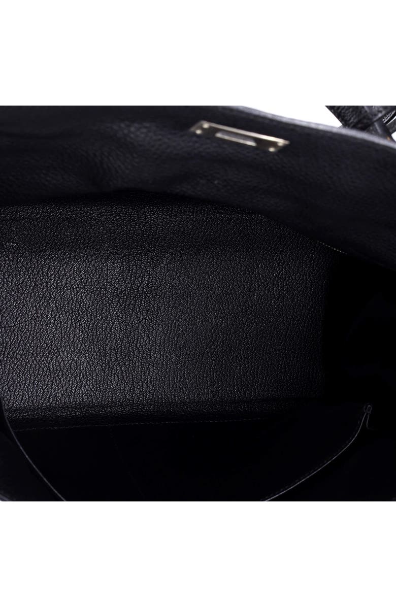 Pre-Owned Hermes Kelly Handbag Black Togo with Brushed Palladium Hardware 32, Alternate, color, Noir