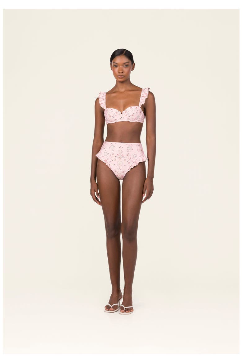 Jengibre Playa Bikini Bottom, Alternate, color, Pink