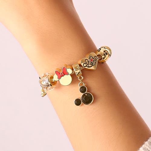 Disney Fashion Charm Bracelet, 7" In Gold