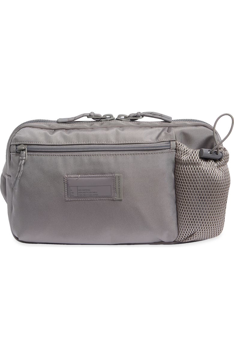 Dagne Dover Cairo Canvas Sling Bag, Main, color, Ash Grey