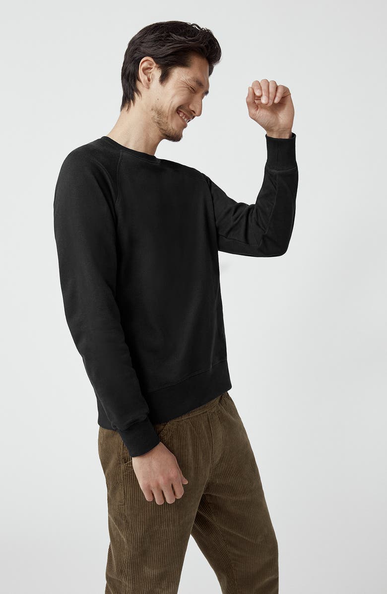 Canada Goose Huron Crewneck Sweatshirt, Alternate, color,