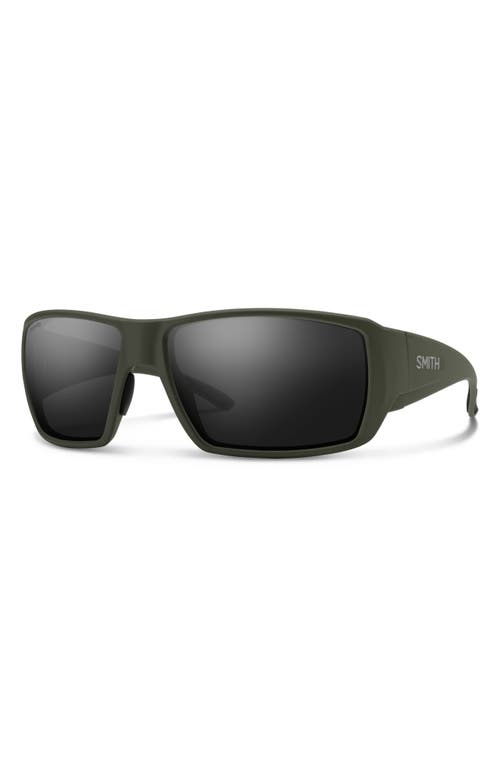 Smith Guides Choice 63mm Chromapop™ Polarized Oversize Square Sunglasses In Multi