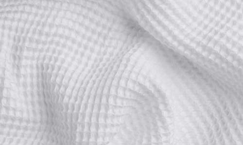 Parachute Gender Inclusive Waffle Knit Cotton Robe In White