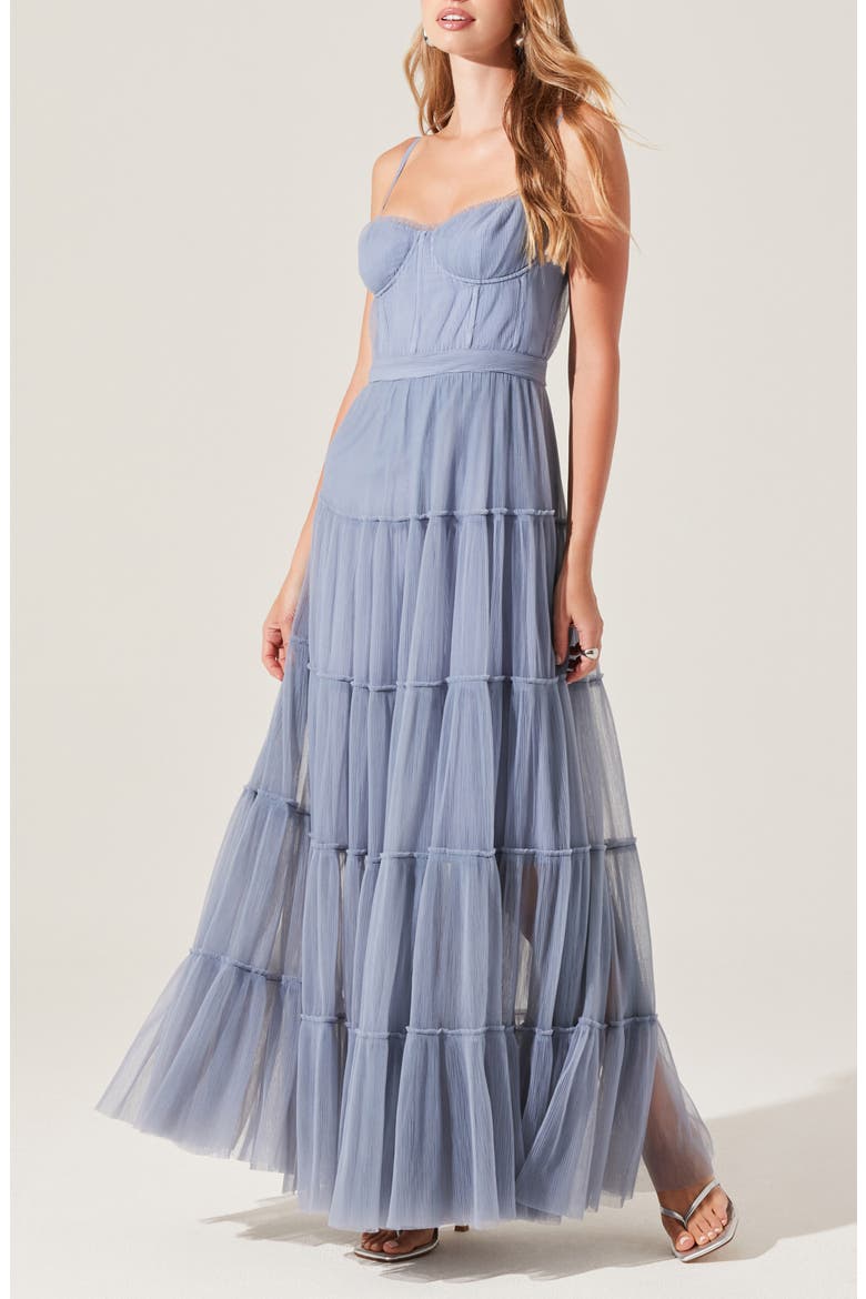 ASTR the Label Mireya Structured Tiered Dress (Women) | Nordstromrack