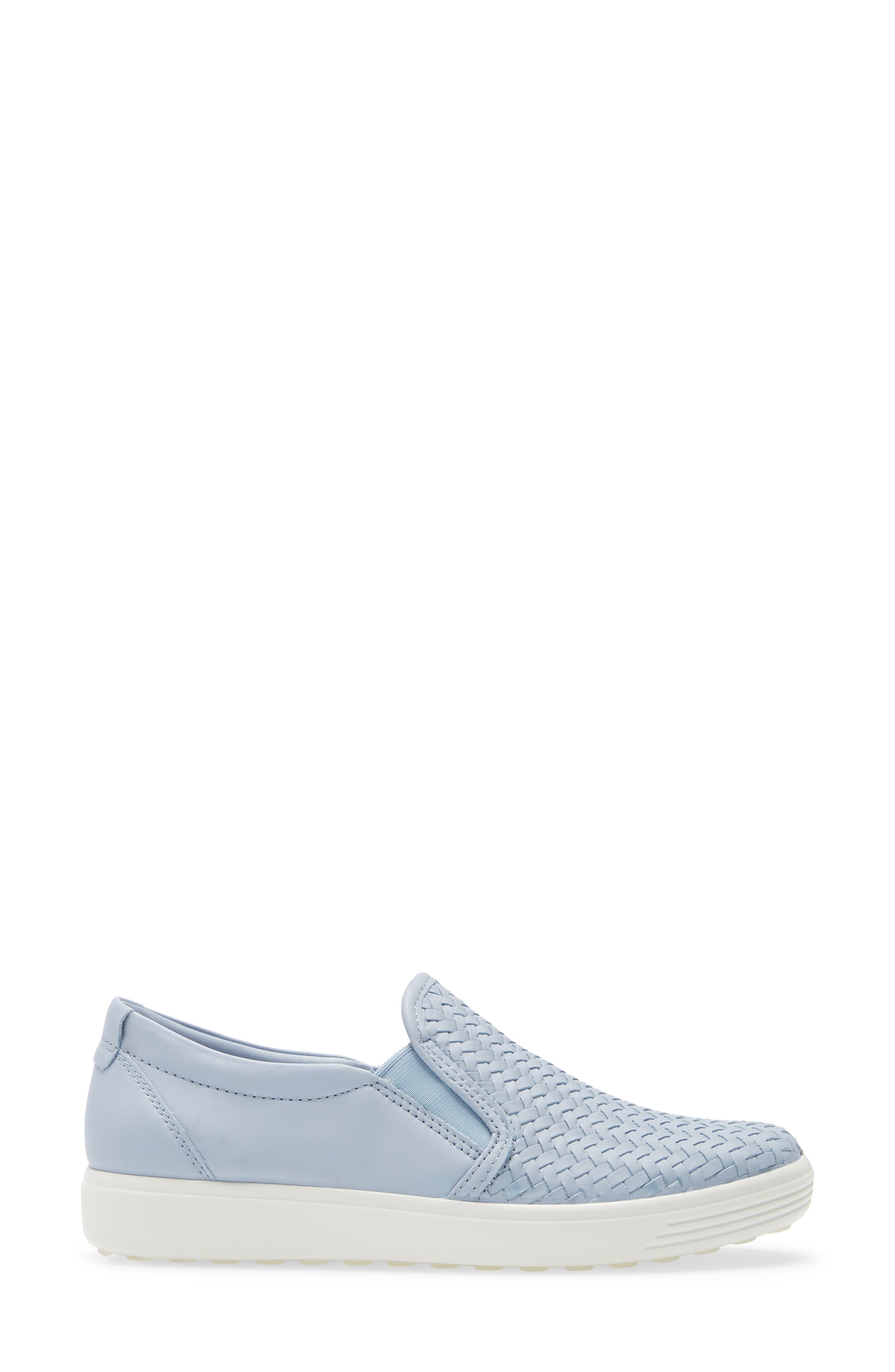 Soft 7 Slip-On Sneaker, Alternate, color, DUSTY BLUE LEATHER