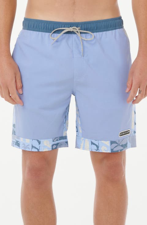 Aots Williams Tie Waist Swim Trunks