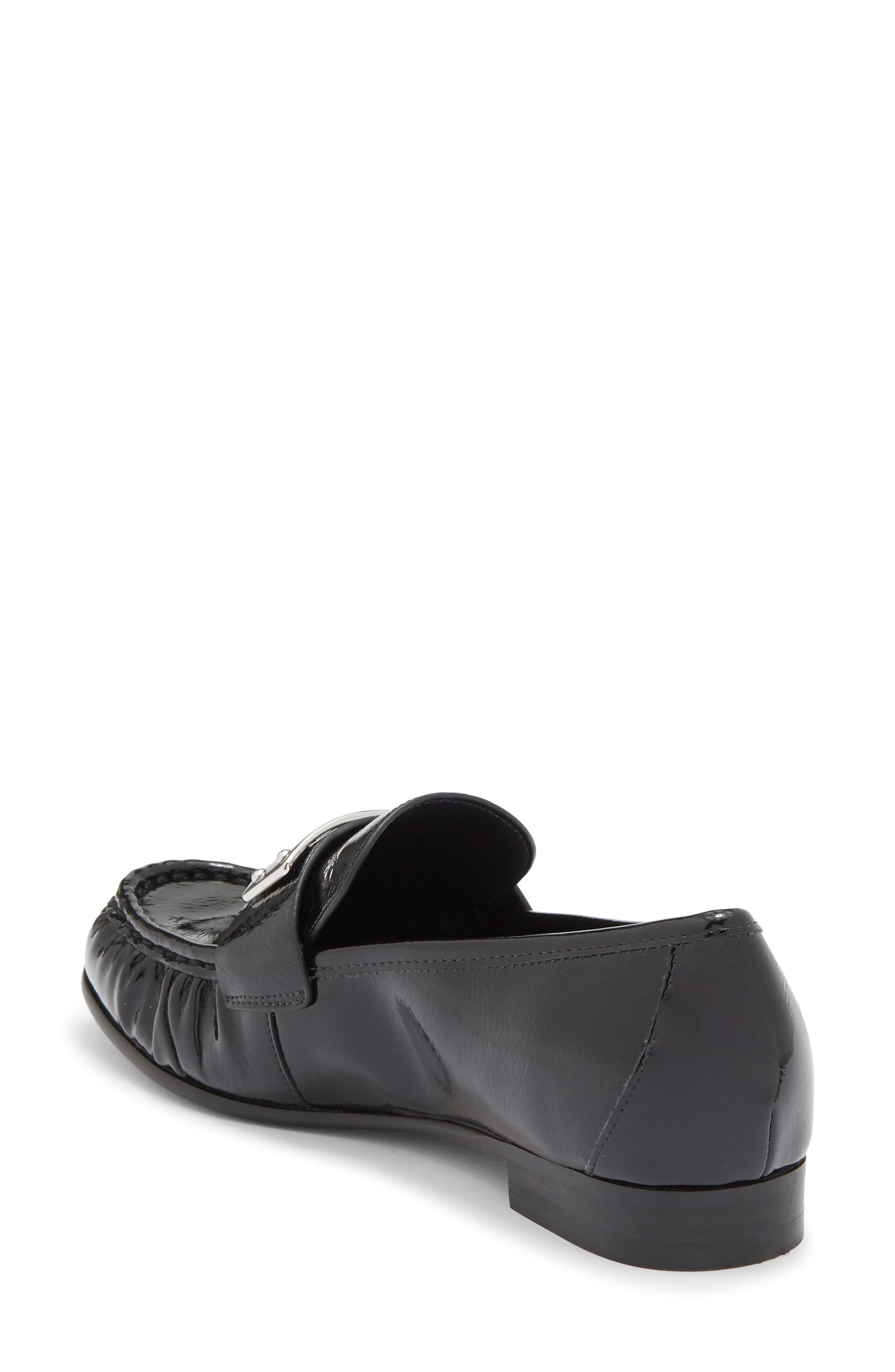 Marc Jacobs The Bold Logo Loafer, Alternate, color, Black