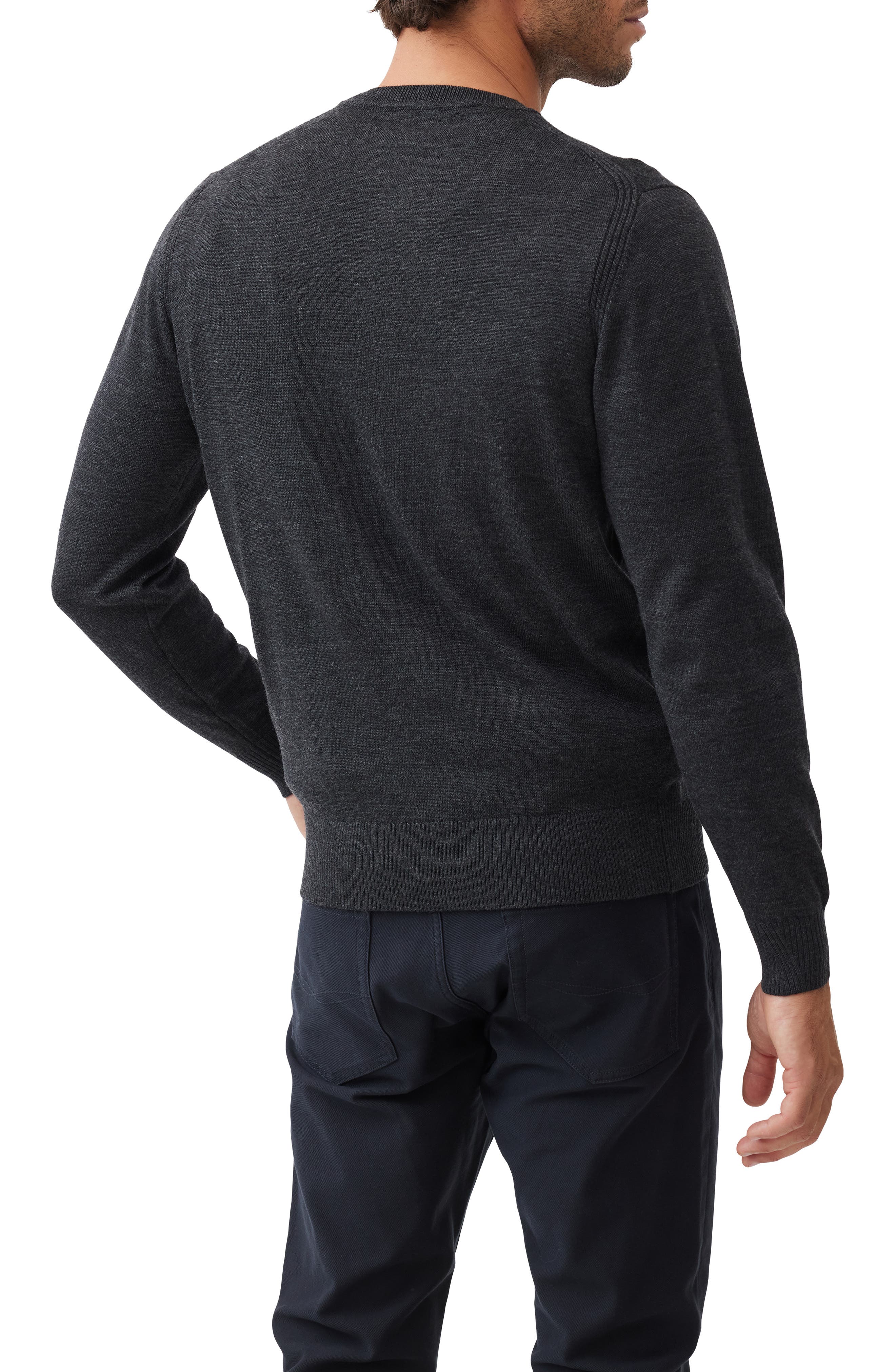 Ferndale Merino Wool Crewneck Sweater - image 2