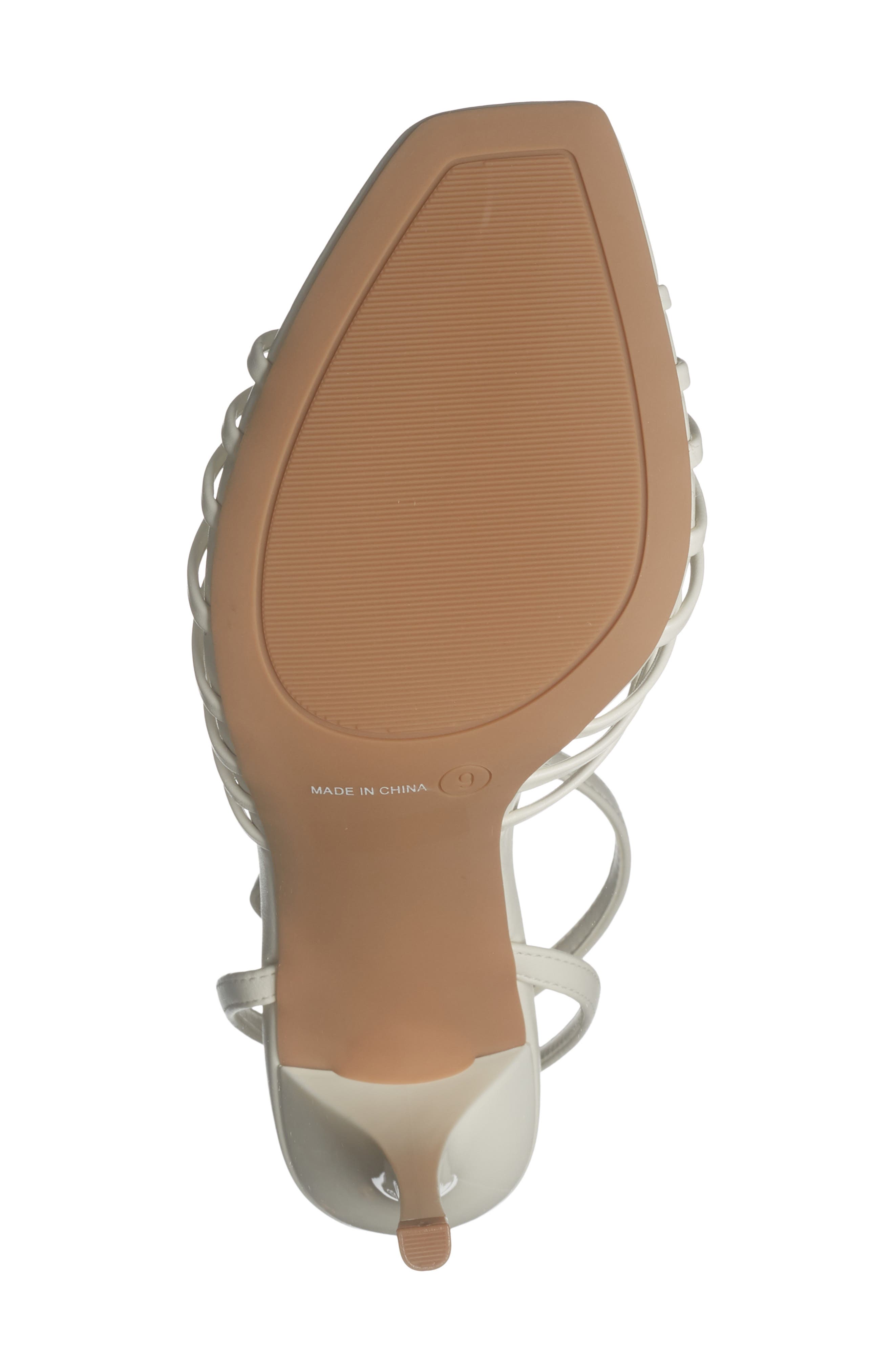 Dulce Ankle Strap Sandal, Alternate, color, IVORY EGRET