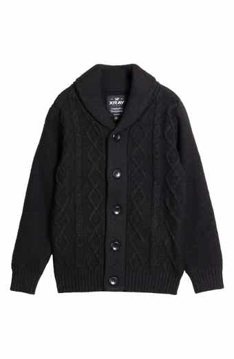 XRAY Kids' Cable Knit Cardigan