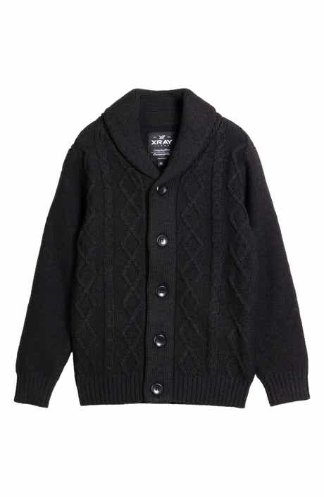 XRAY Kids' Cable Knit Cardigan