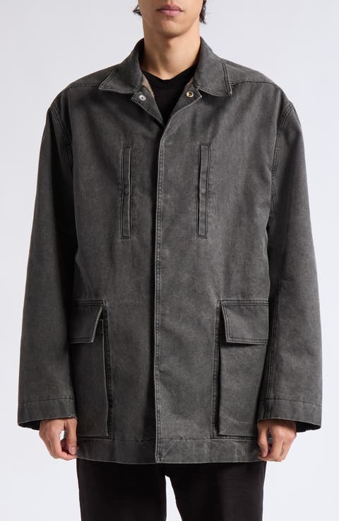 Tower Cotton Canvas Mac Coat