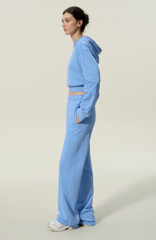 Lilysilk Seamflow Stride Sweatpants In Blue