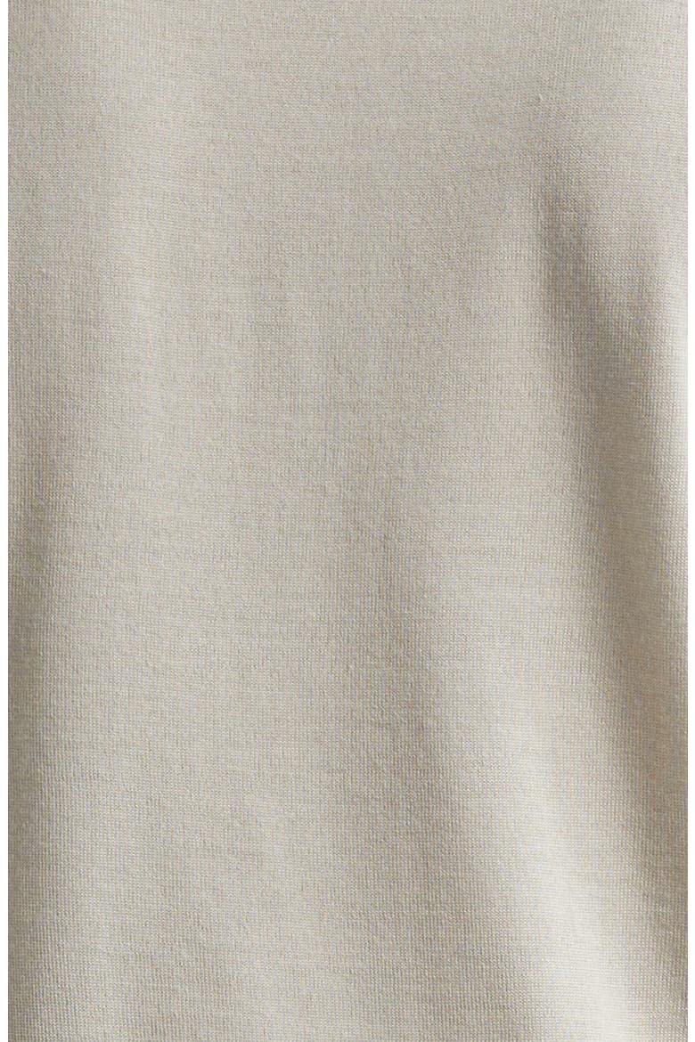 Merino Wool Polo Sweater, Alternate, color, STONE
