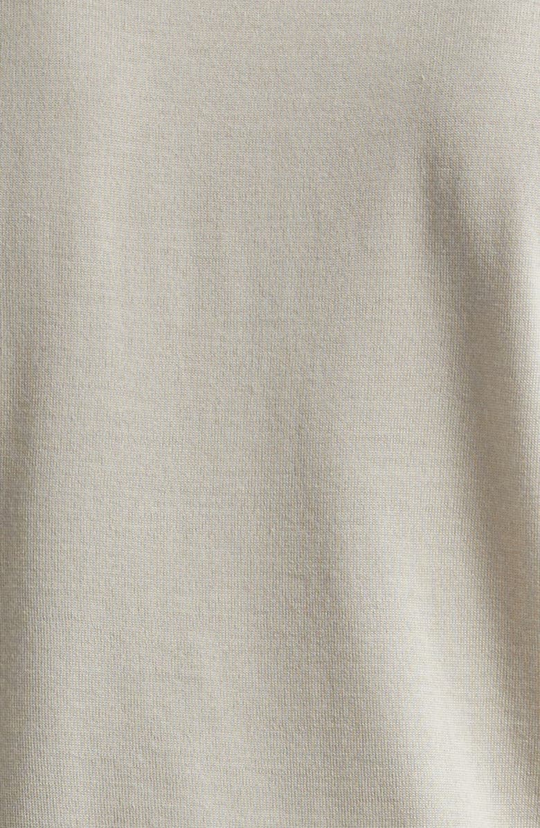 Thom Sweeney Merino Wool Polo Sweater, Alternate, color, Stone
