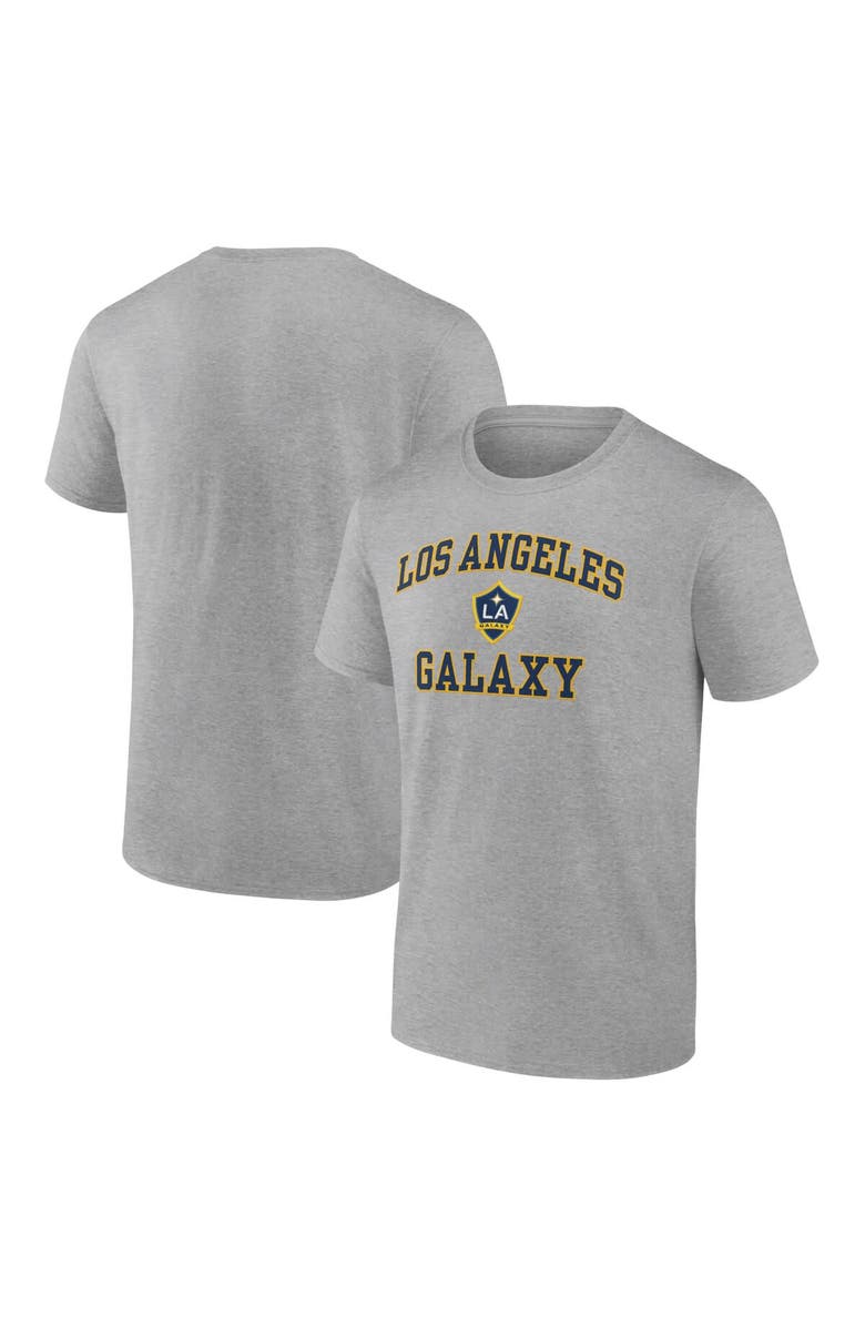 FANATICS Men's Fanatics Branded Steel LA Galaxy Heart & Soul T-Shirt, Alternate, color, Steel