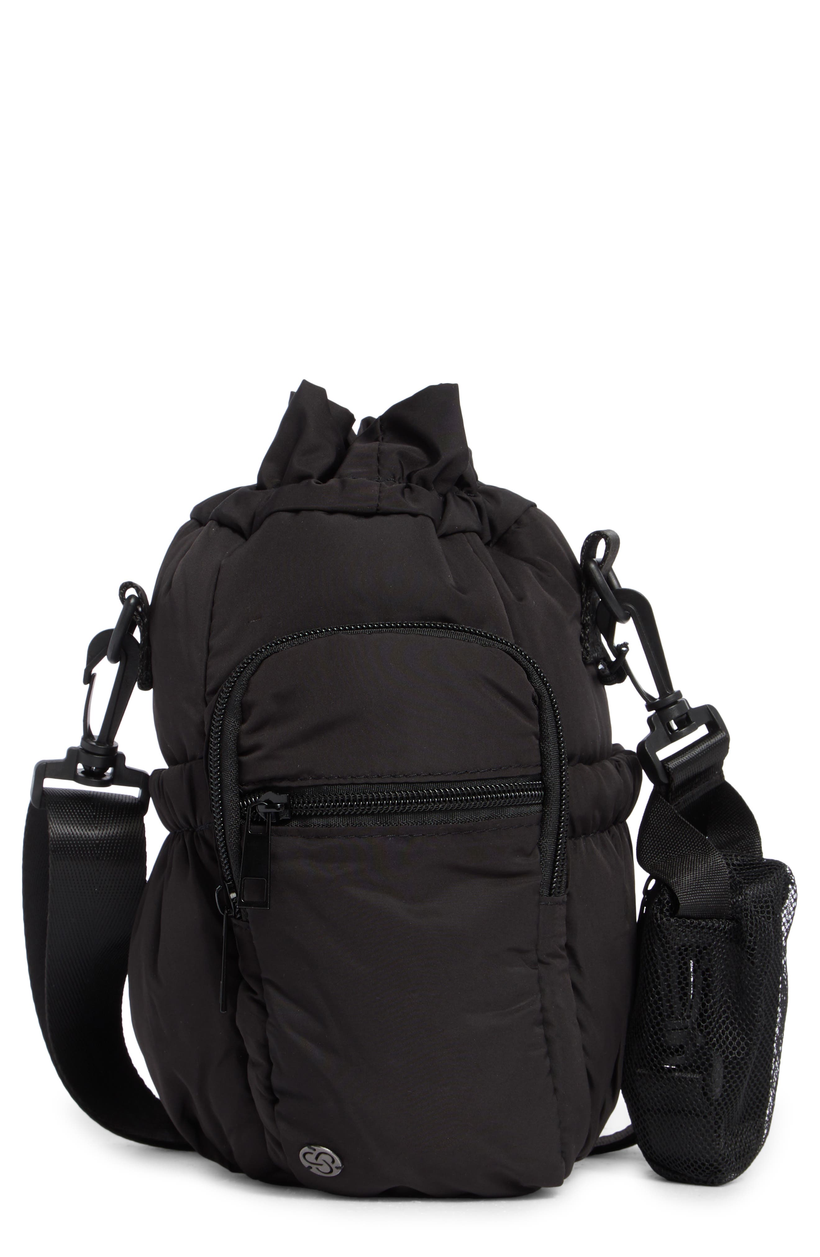Zella Water Bottle Crossbody Bag, Main, color, 