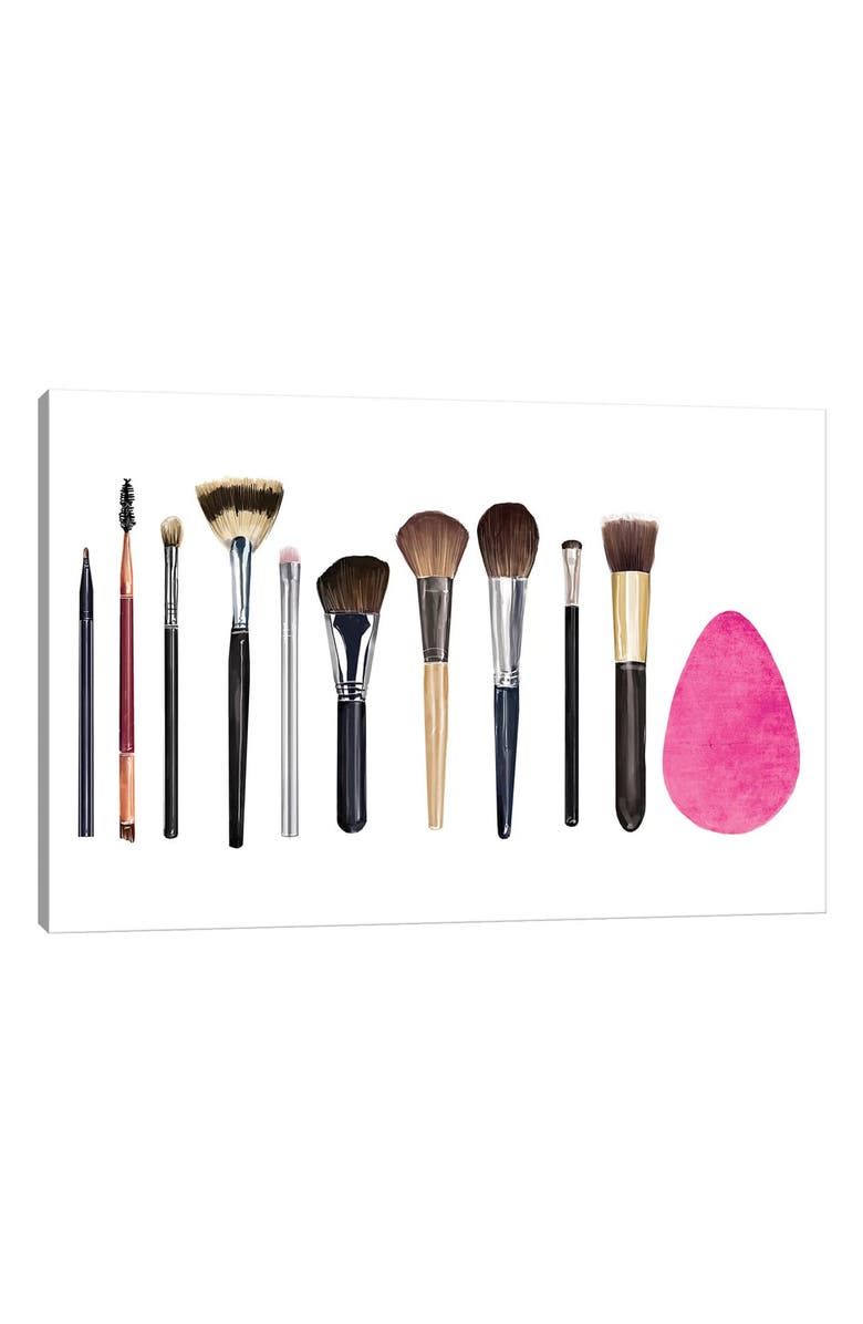 iCanvas Brushed by Amber Day Canvas Artwork, 12"x18", Main, color, 