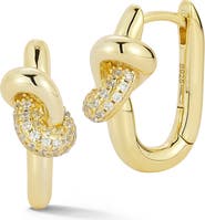 GLAZE JEWELRY Love Knot Hoop Earrings