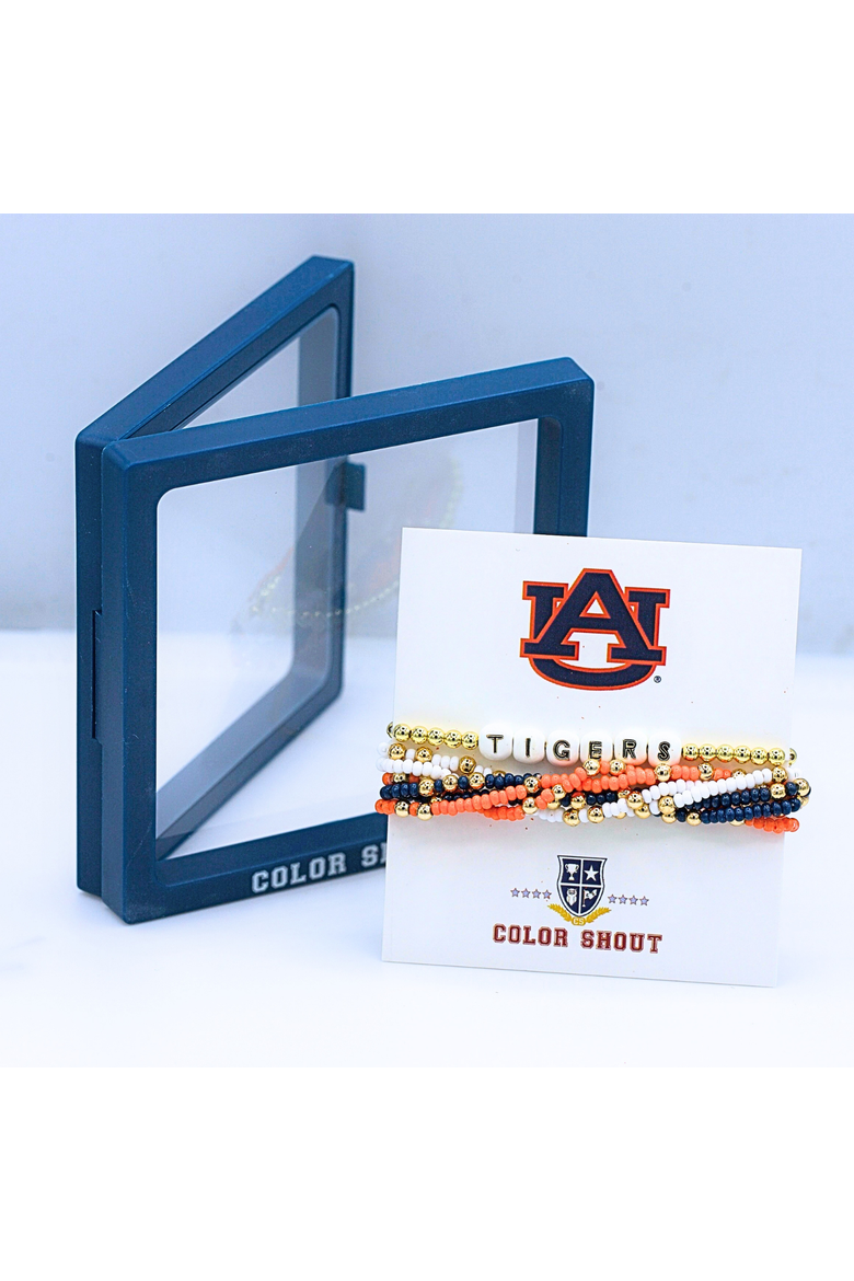 Auburn Lucky 7 Bracelet Set, Alternate, color, Yellow Gold