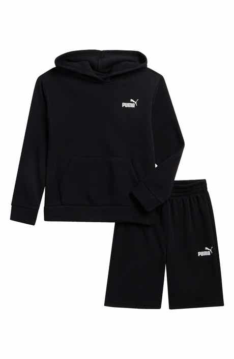 Kids' Fleece Hoodie & Shorts Set