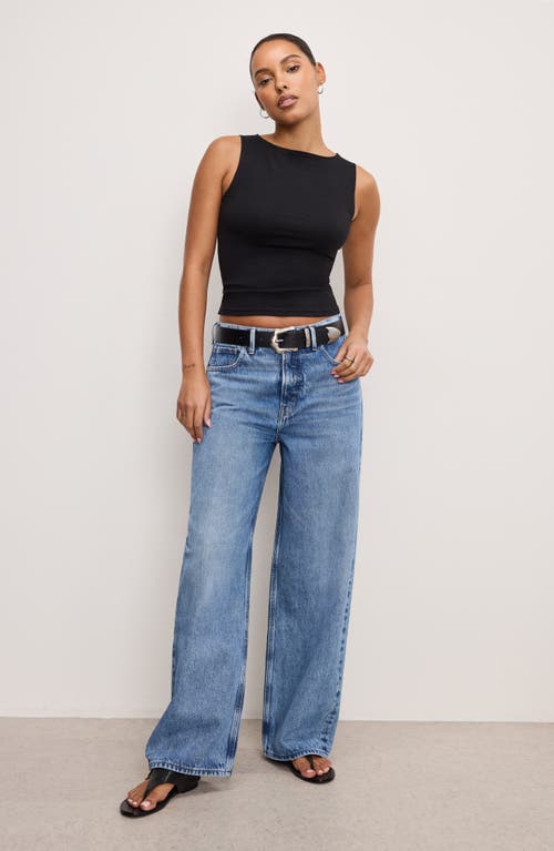 GOOD AMERICAN GOOD AMERICAN GOOD STANDARD BAGGY JEANS 