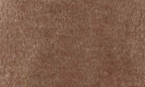 Bernardo Faux Shearling Zip Hoodie In Brown
