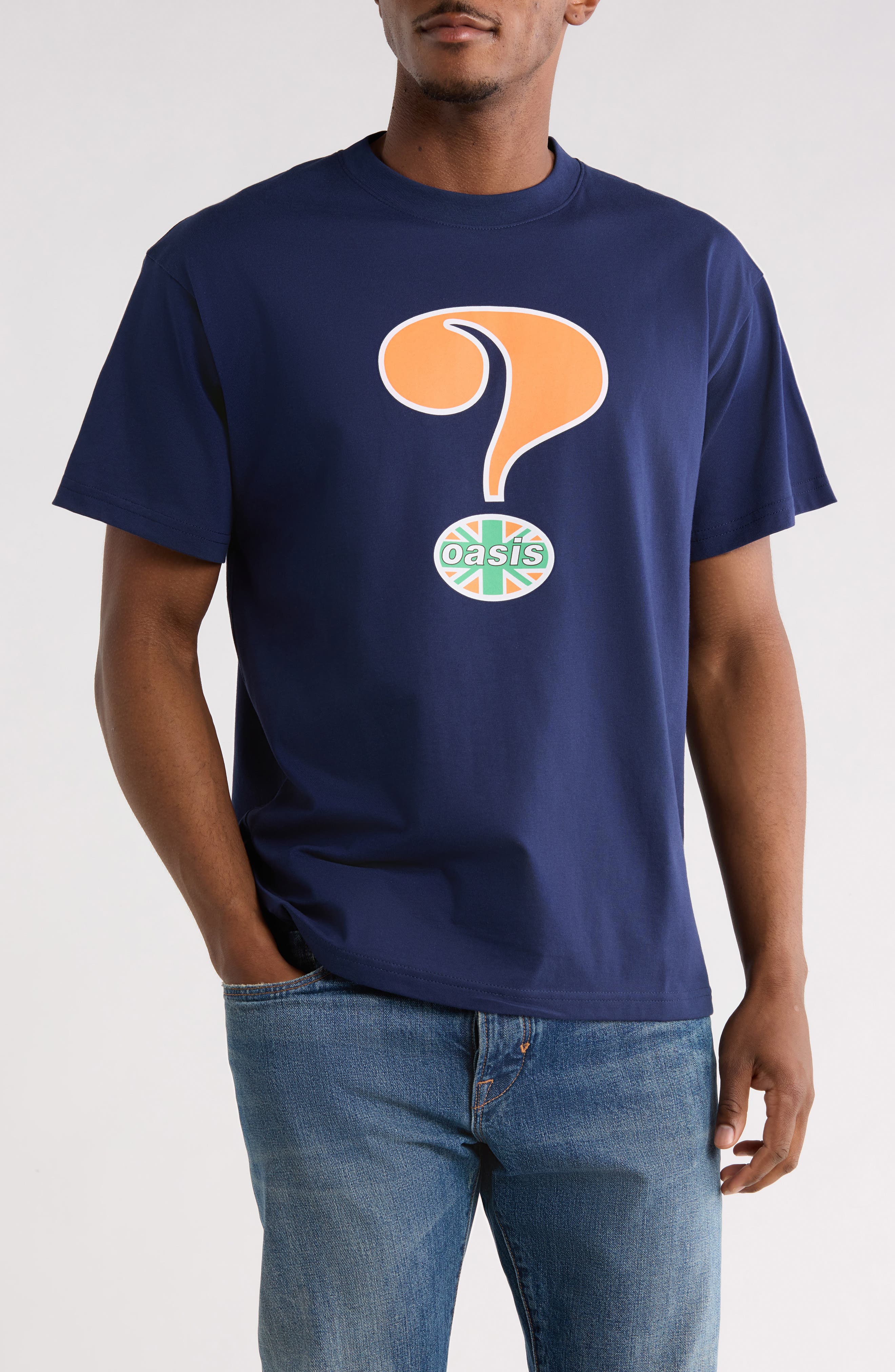 x Oasis Question Mark Graphic T-Shirt